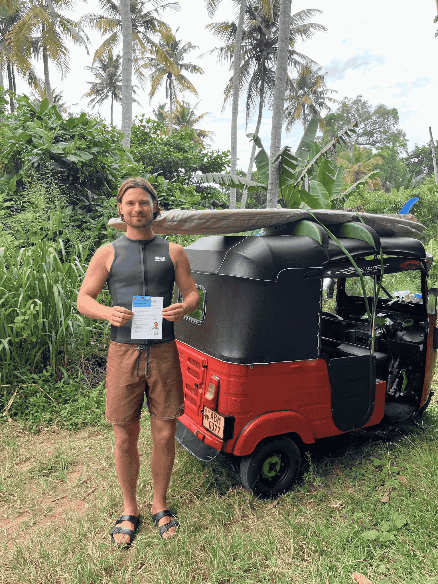 tuktuk drivers license