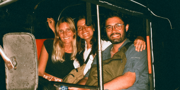 tuktuk with friends