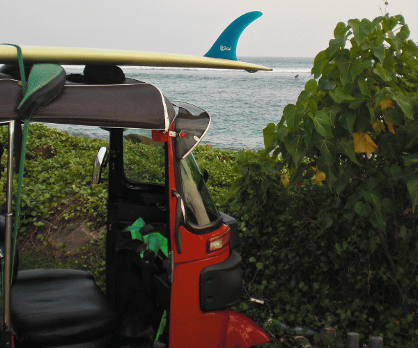 tuktuk at beach