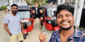 the best tuk tuk rental Sri Lanka price and happy customer